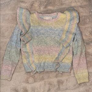 Tucker + Tate Pastel Ruffled Sweater